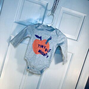 Old Navy Tiny But Mighty Bodysuit Onesie 6 to 12 Months